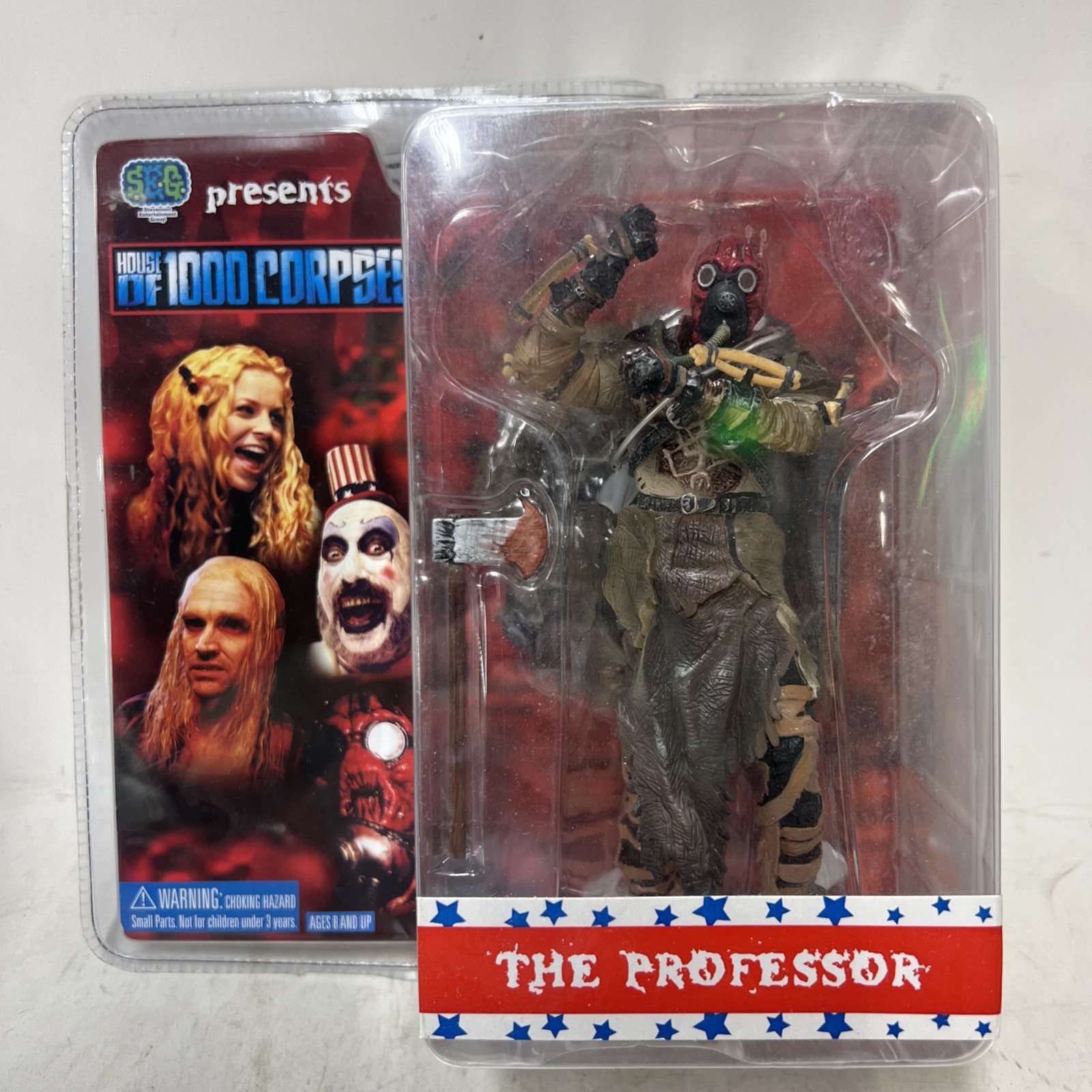 Rob Zombie House of 1000 Corpses The Professor SEG Action Figure MIB