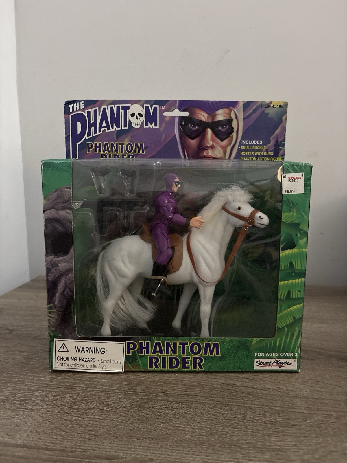 The Phantom Action Figures 1995 Street Players – Phantom Rider