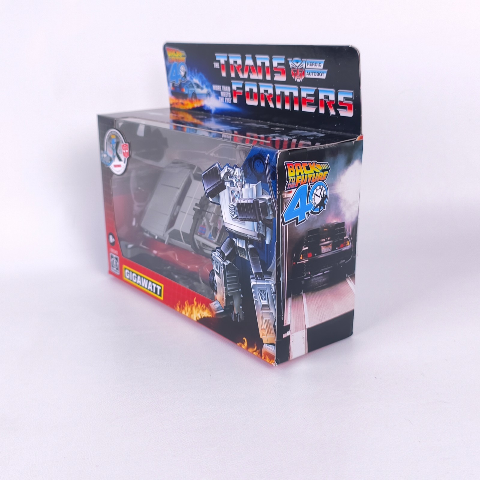 Transformers Gigawatt New Collaborative Back To The Future Deluxe Class