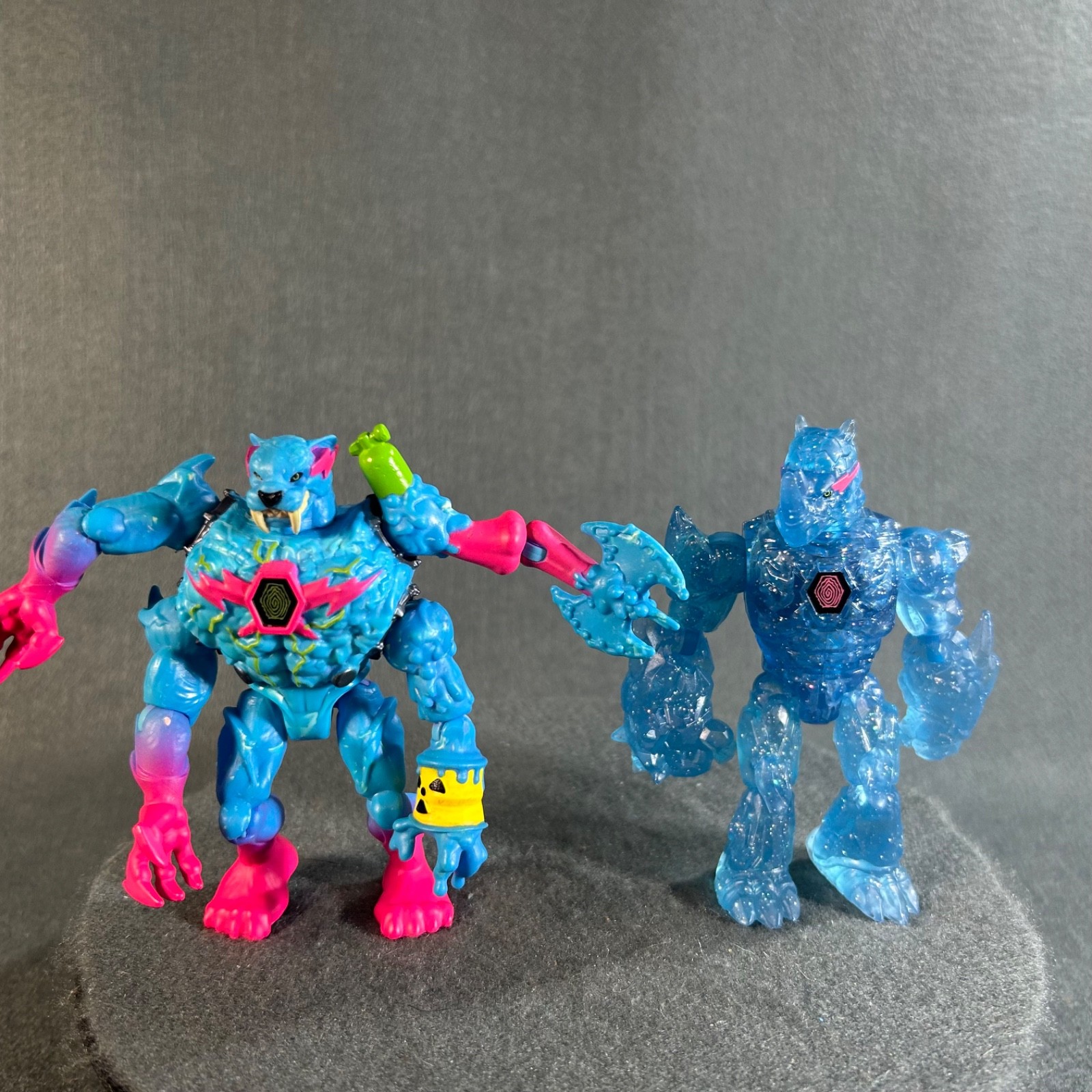 MrBeast Lab Hybrids Panther Rhino Beast Figure Lot Moose Toys
