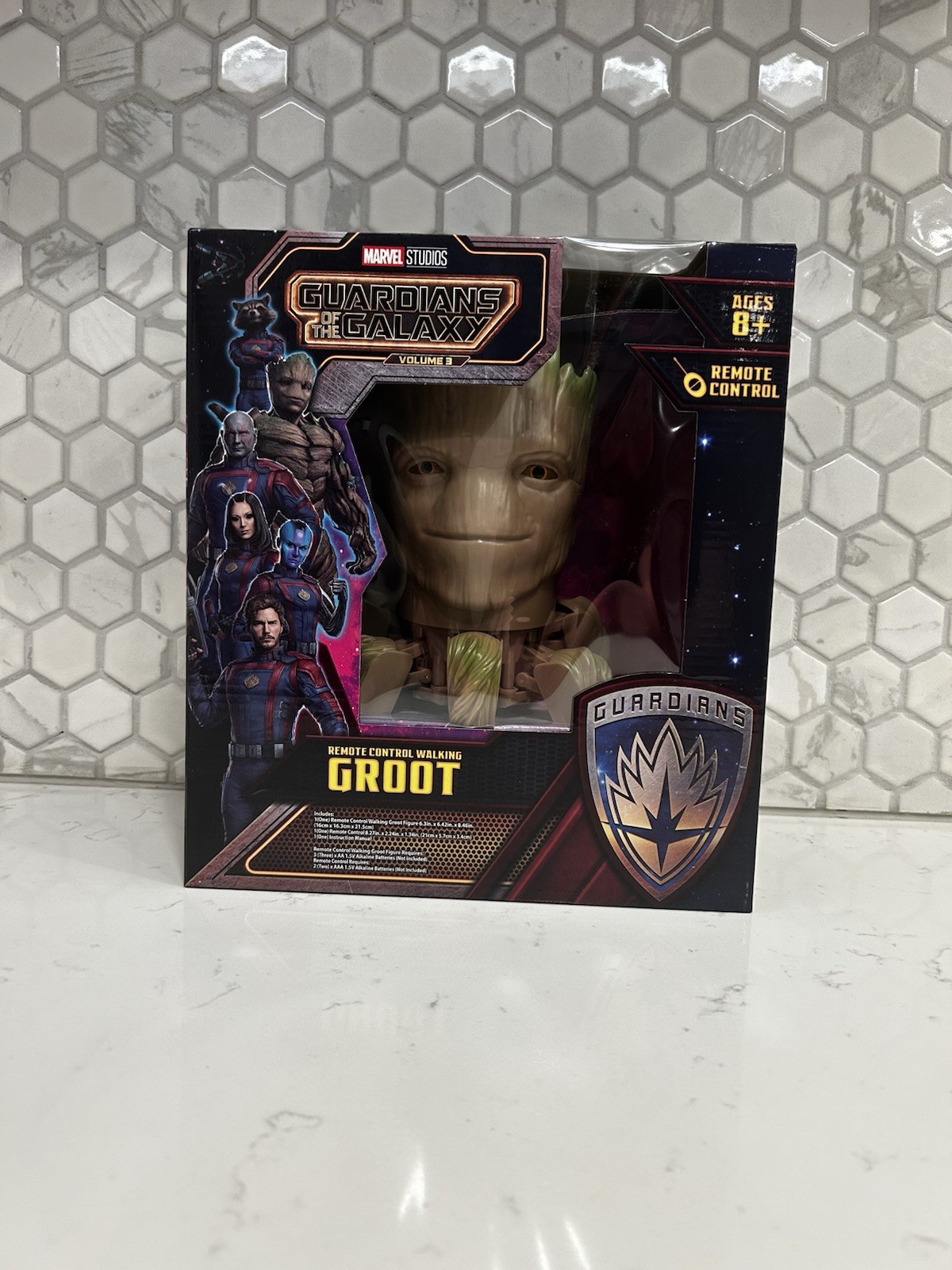 Marvel Remote Control Groot BRAND NEW IN BOX NEVER OPENED
