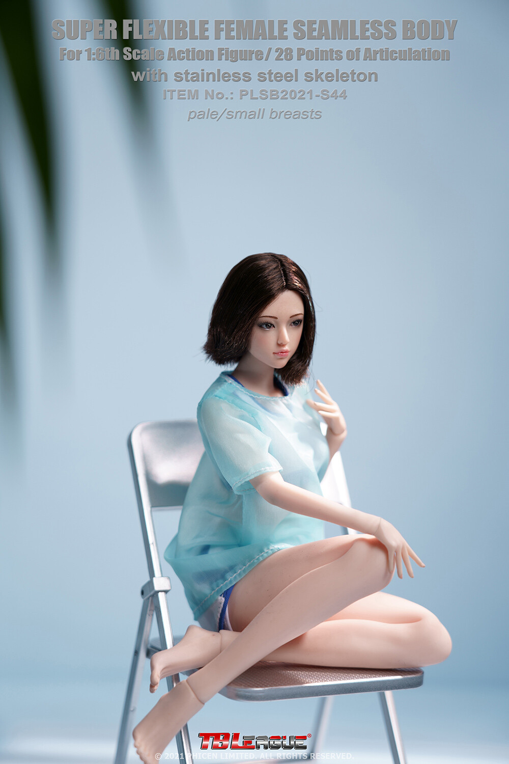 TBLeague1/6 Small Chest Circumference White Skin Girl Body Action Figures