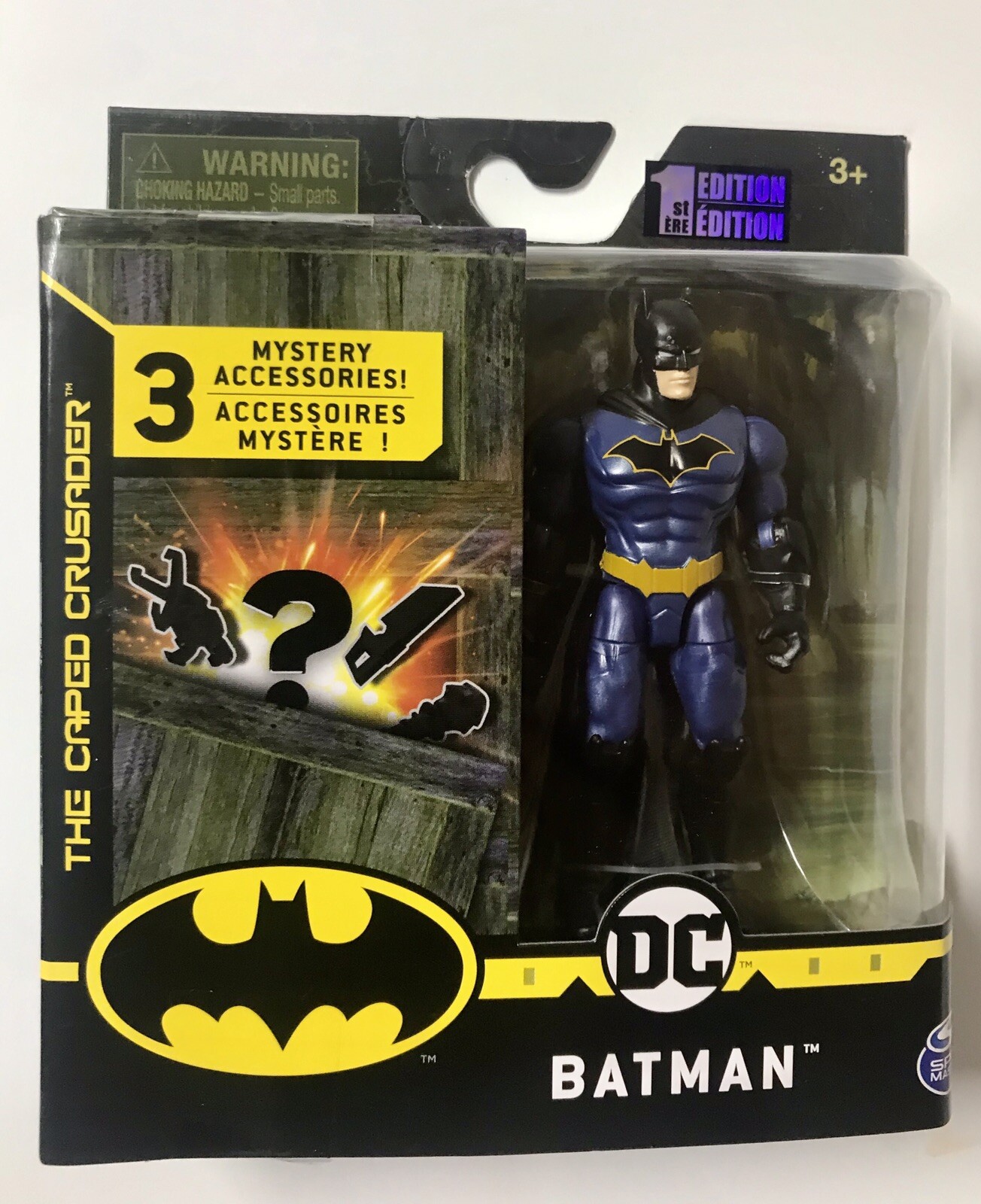 DC Spin Master BATMAN 4&Prime; (blue suit) 1st Edition Creature Chaos Caped Crusader