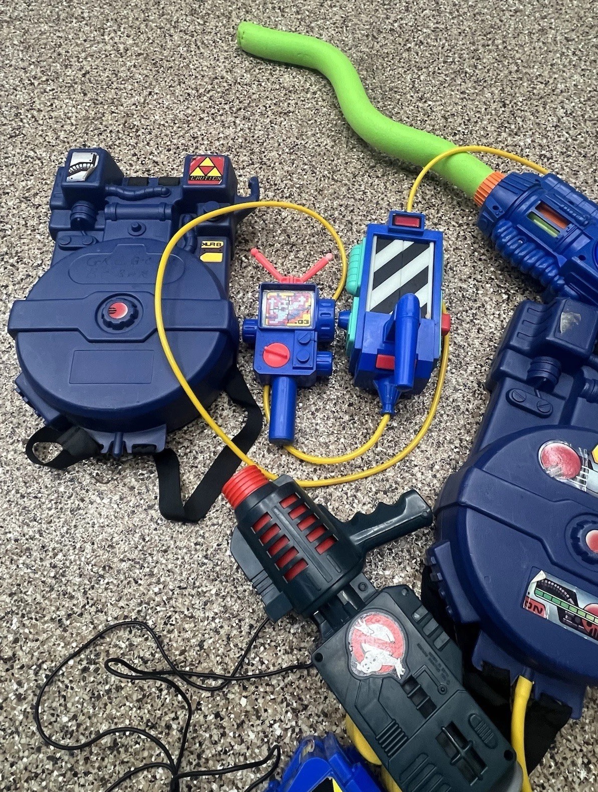 1984 Kenner The Real Ghostbusters – Role Play Proton Pack Backpack And More