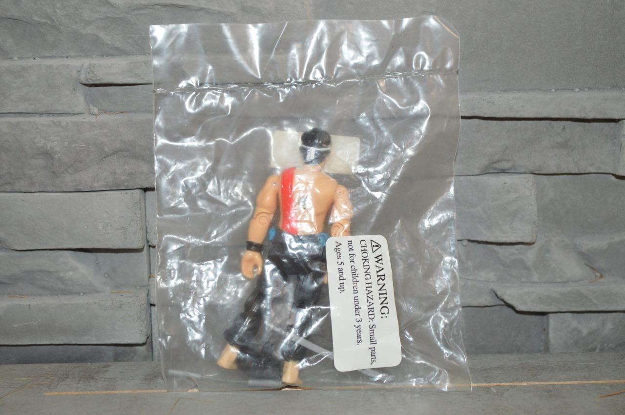 1985 Gijoe Cobra Silent Weapons ( Quick Kick ) Hasbro Direct Brazil Sealed Bag !