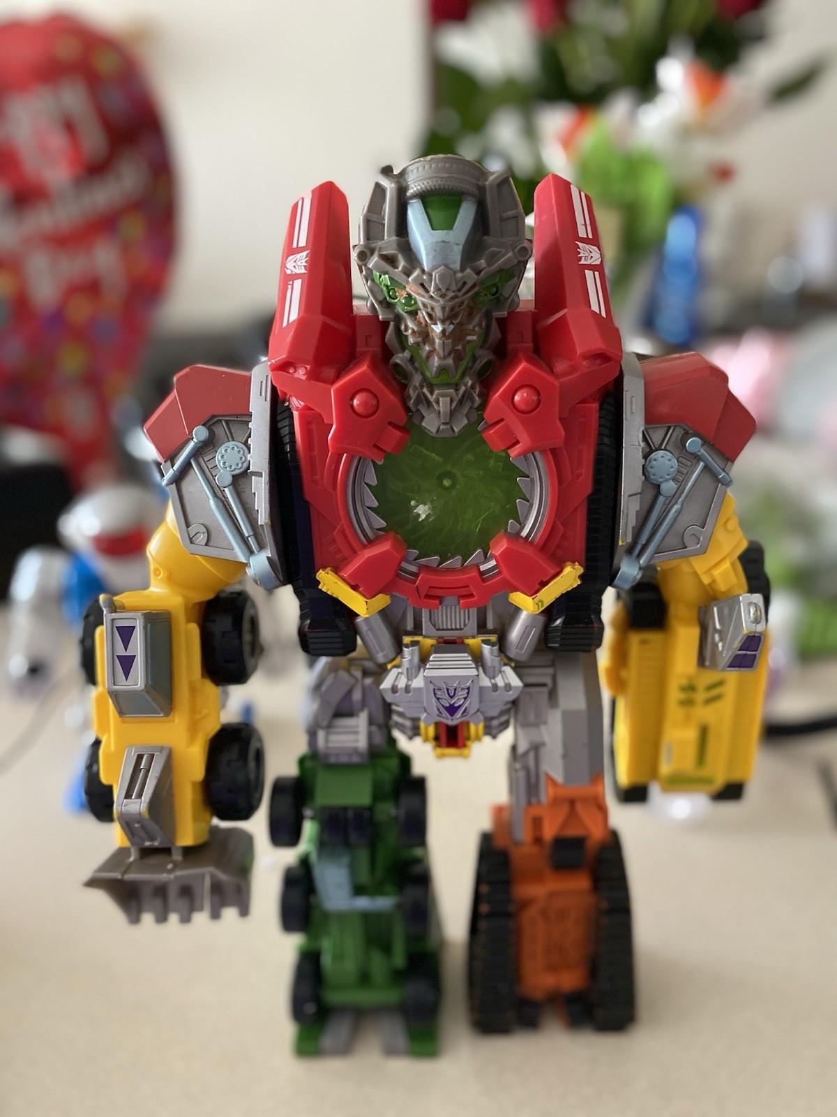 2008 Transformers Construction Devastator Mega Power Bots 12&Prime; Revenge of Fallen