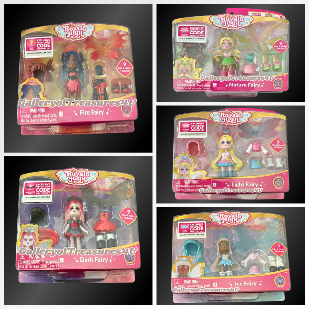Royale High Roblox Fairy Doll Mix Match Fashions Exclusive Virtual Code U CHOOSE