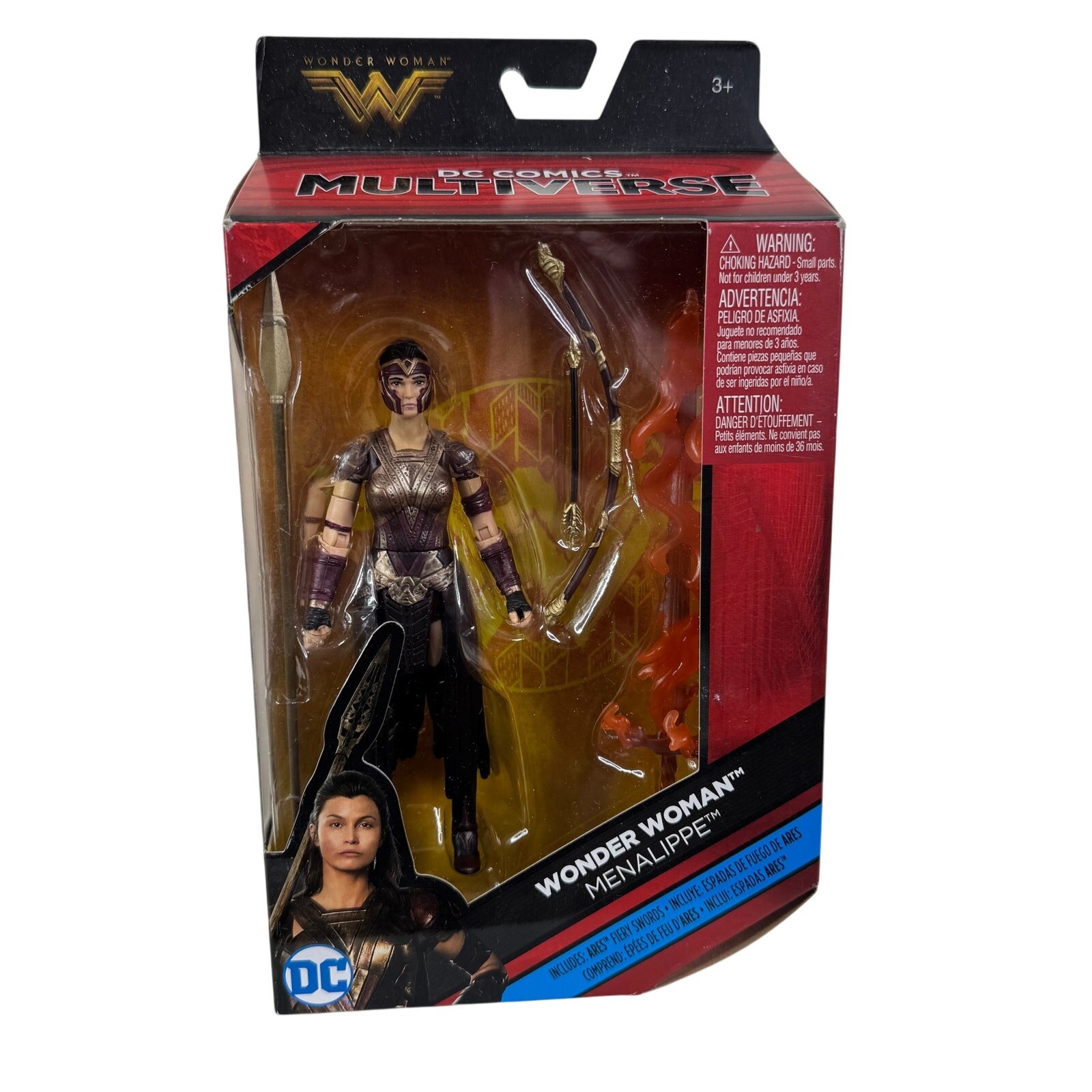 DC Comics Multiverse MENALIPPE Wonder Woman Movie figure Ares Swords BAF