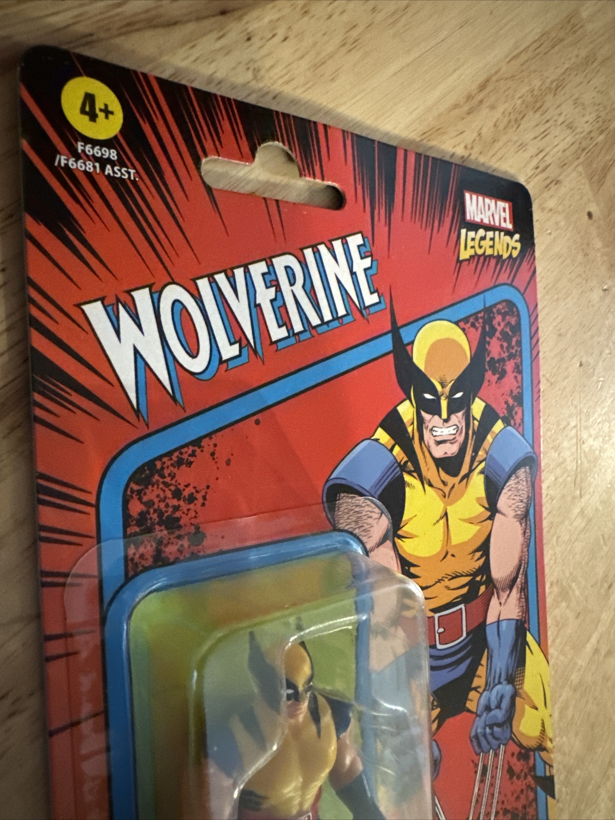 Wolverine Super Heroes MARVEL COMICS Legends Toy Figure Figurine Kenner Hasbro