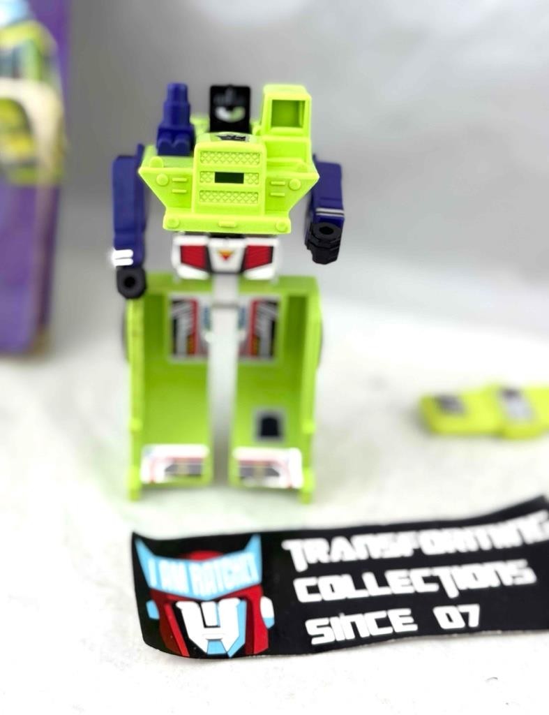 Transformers Original G1 1985 Constructicon Long Haul Complete w/ Card