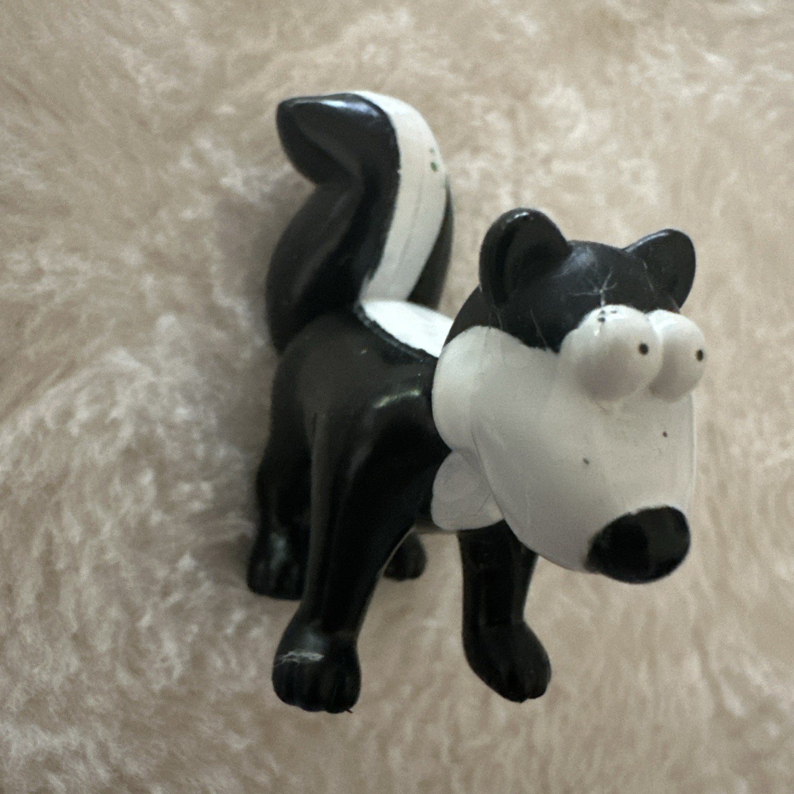 Vtg NOAH&rsquo;S ARK Toy Beginner’s Bible Replacement Skunk Figure Animal