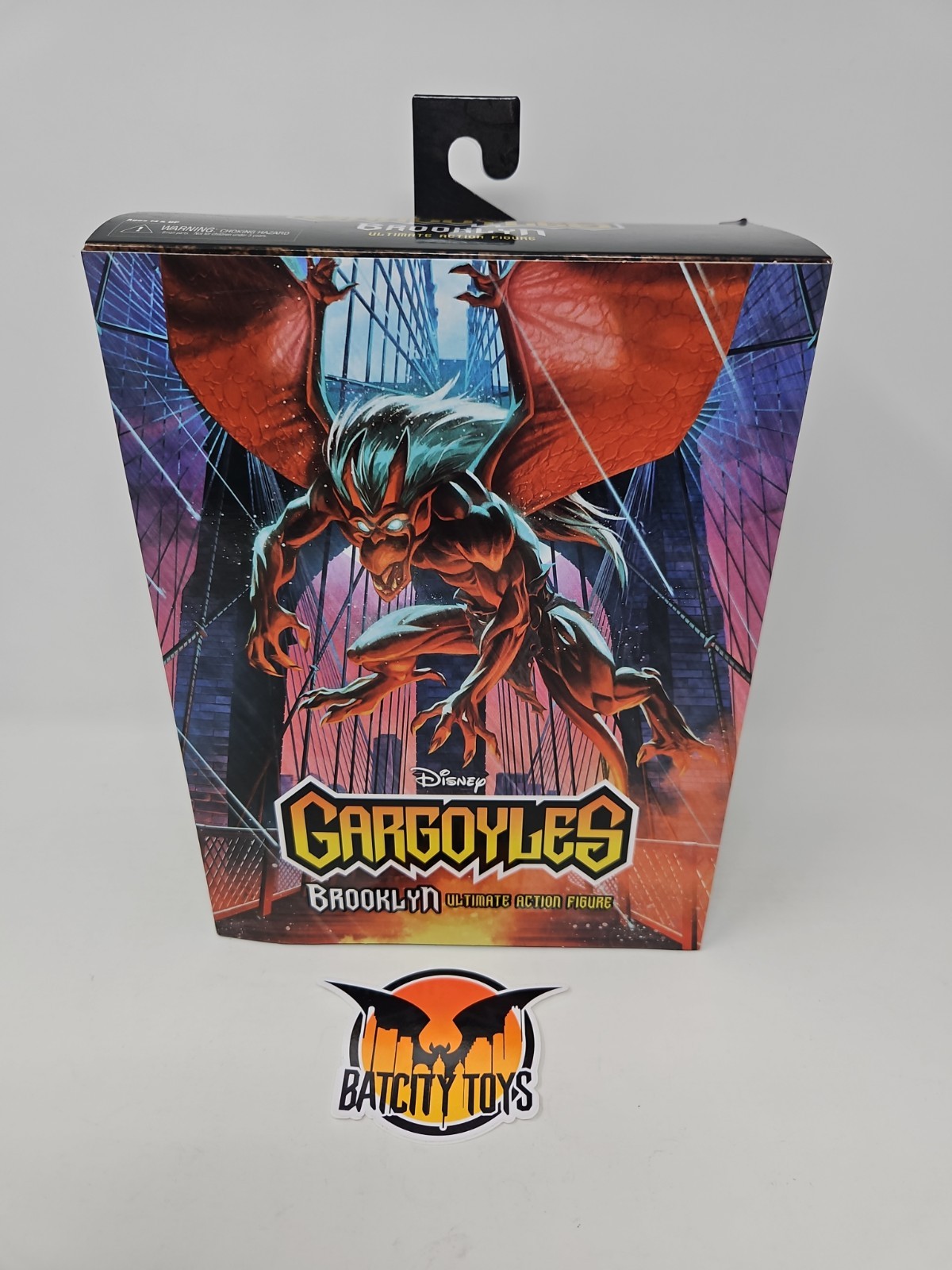 NECA Gargoyles Brooklyn Action Figure Disney Cartoon 1/10 Scale New