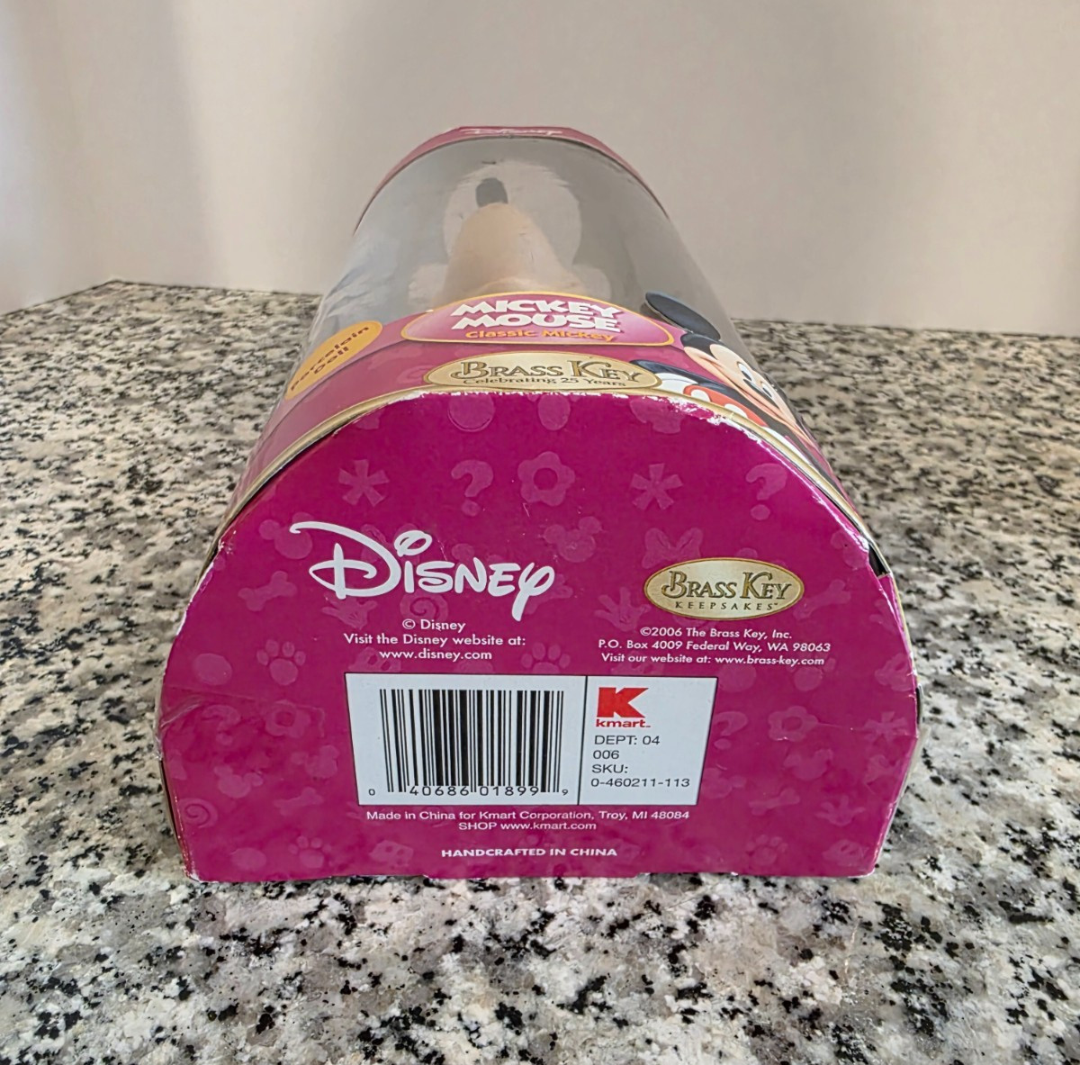 Mickey Mouse Doll 2006 BRASS KEY Keepsakes K-Mart MIB NEW #2