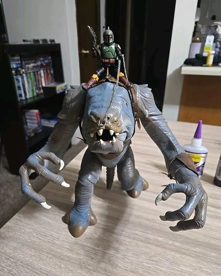 Rancor Armor And Saddle PREORDER Custom Made For Vintage 1984 Star Wars Figure