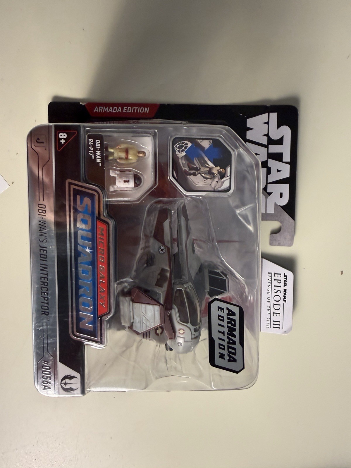 Star Wars Obi Wans Jedi Interceptor And Squadron Mystery Vehicle And Figure