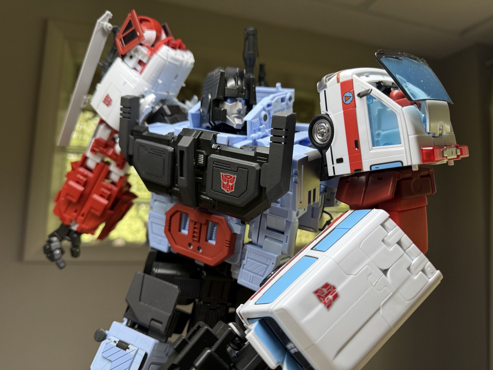 3D Upgrade kit MMC/Ocular Max Defensor Hot Spot Transformers Masterpiece