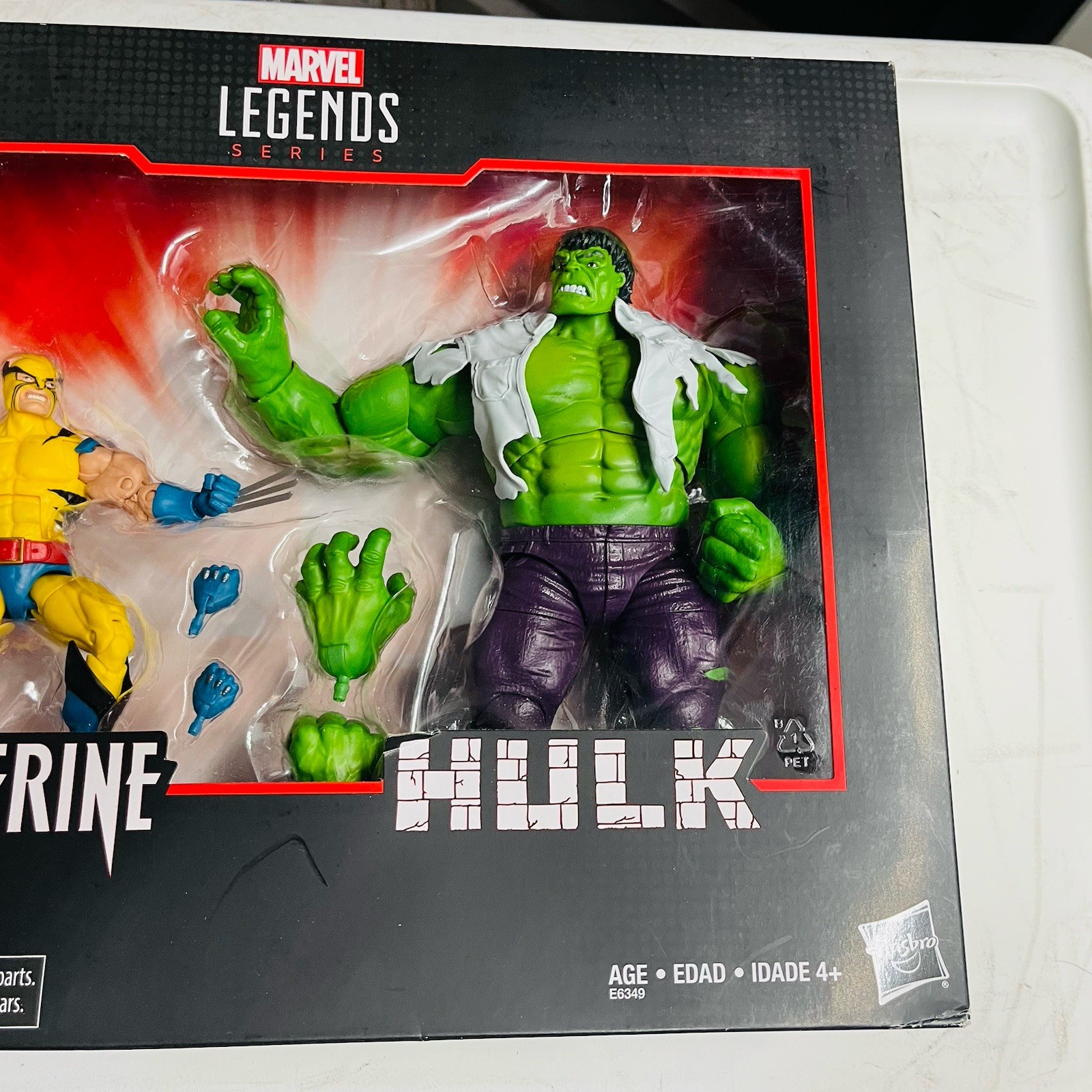 Wolverine 1st Appearance Vs Hulk Marvel Legends 80 Years Series NIP 2 Pk Set