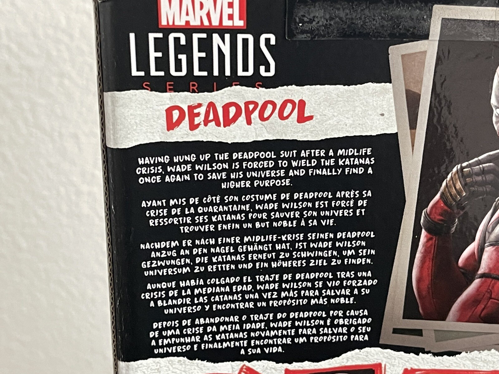 Marvel Legends HASBRO Deadpool & Wolverine Deadpool Action Figures 6&Prime; 2024 NIB