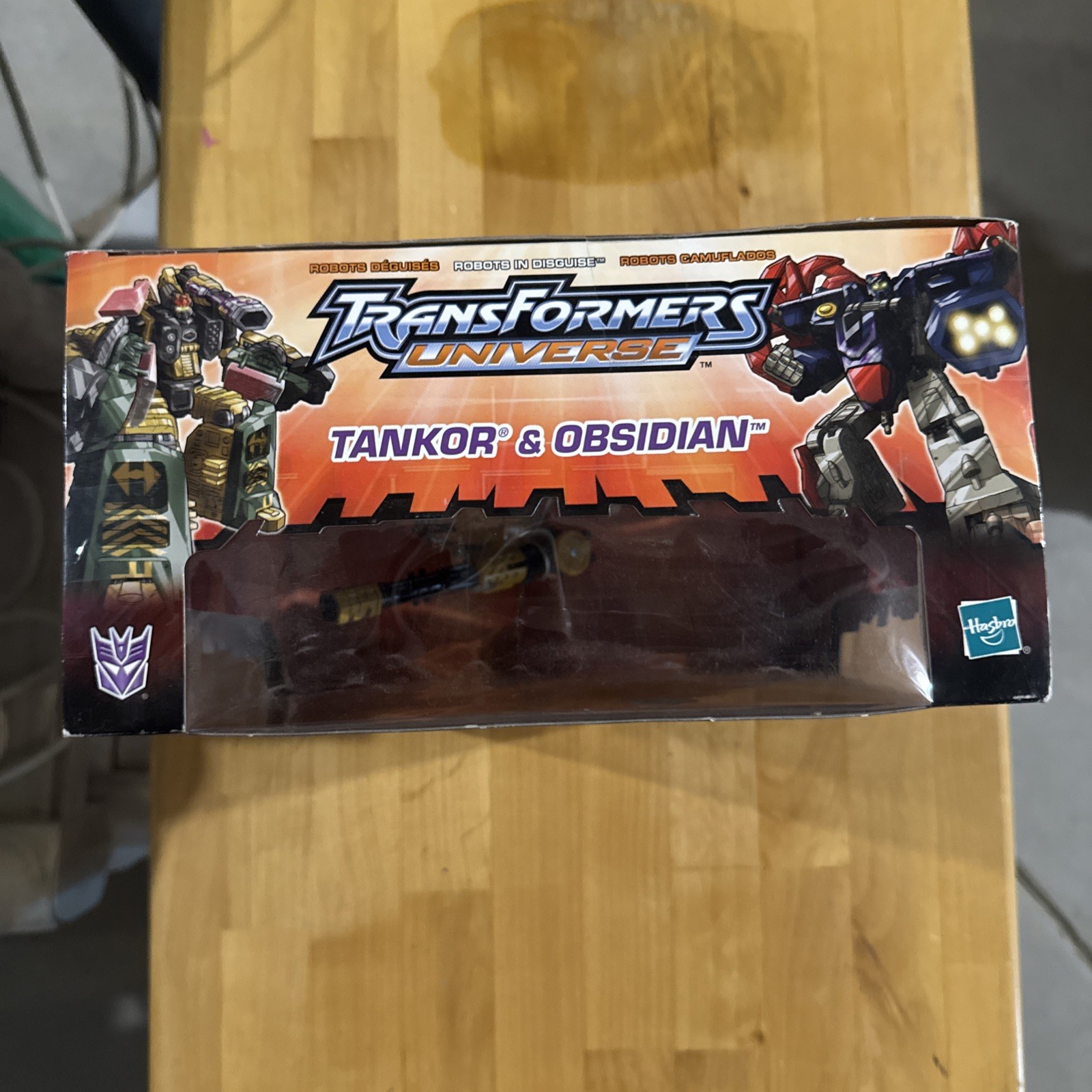 Transformers Universe Tankor & Obsidian 2003 & NIB Sealed