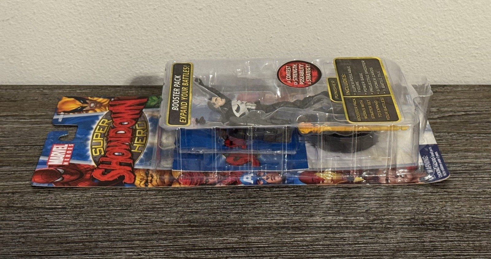 Marvel Heroes Super Hero Showdown Punisher Booster Pack Toy Biz 2005 NEW