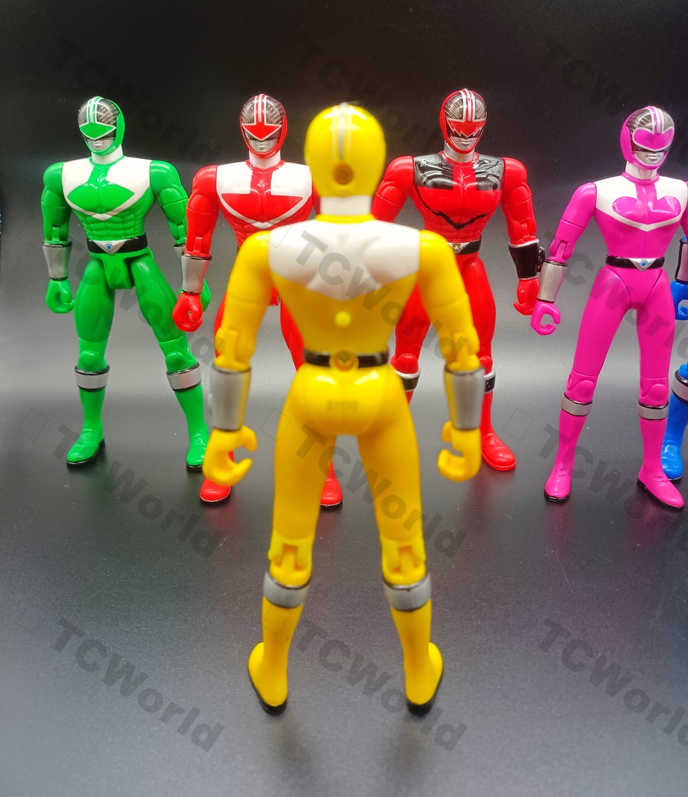Power Rangers Time Force 5 “Time Force Rangers ” (Complete Base Set)