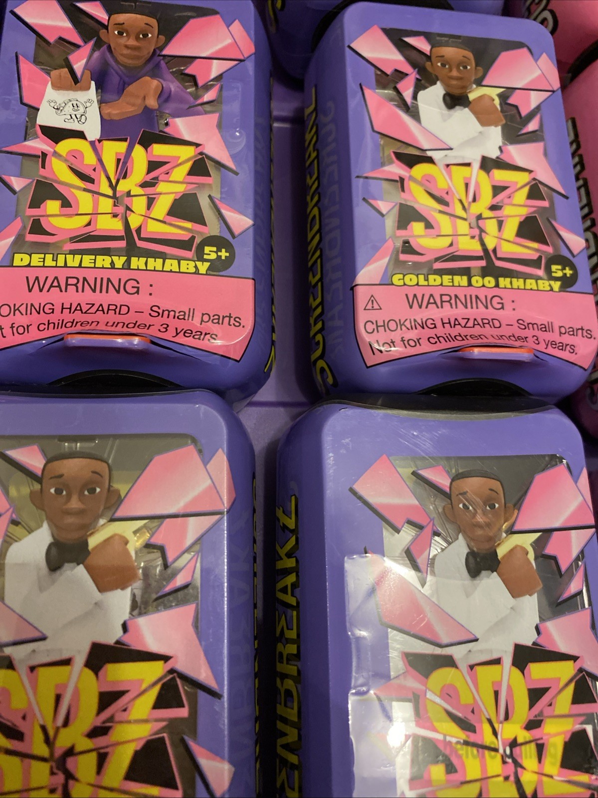 NIP 24 Different Sealed SBZ Screen Breakz Jesser Delivery Khaby Ry Guy Rocky