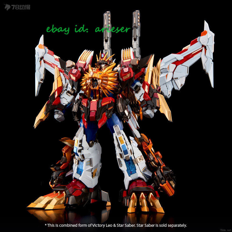 Flame Toys Kuro Kara Kuri Victory Leo Transform Normal Version Action Figure