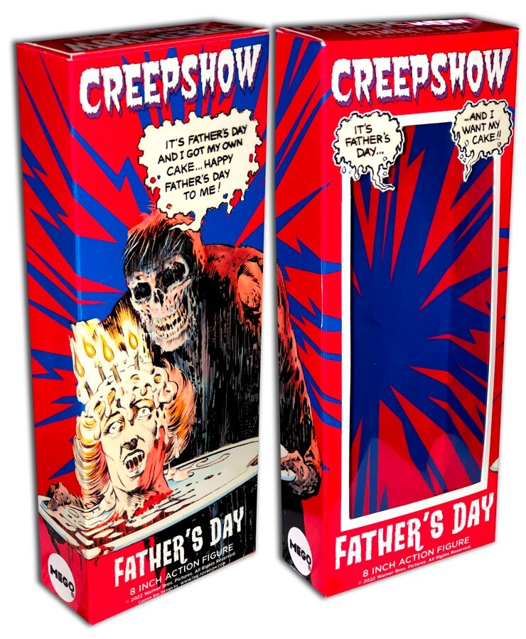CREEPSHOW (Father&rsquo;s Day) BOX for 8&Prime; Mego Action Figure (BOX ONLY)