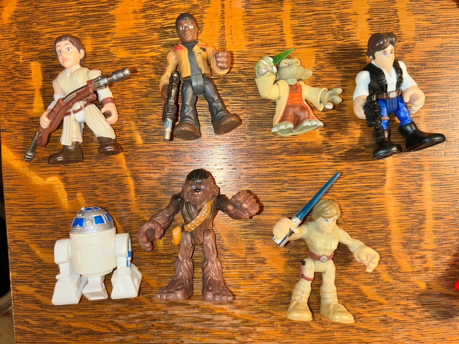 Playskool Hasbro Action Figures Star Wars Marvel DC Toy Lot Of 38+ Accessories