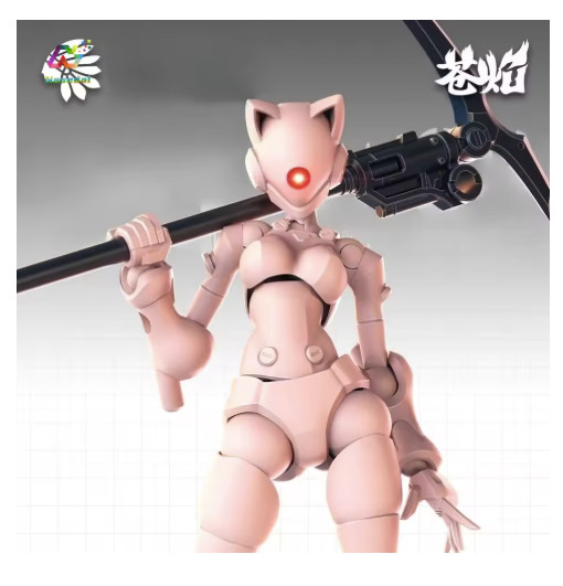3.75in Female Mutant Action Figure Movable Model Toy