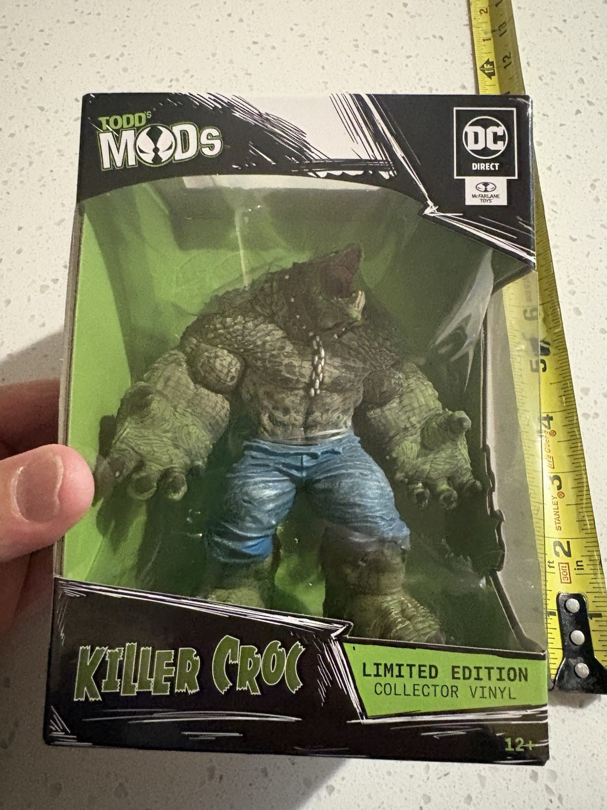 McFarlane Toys DC Direct Todd’s Mods Killer Croc 4.5” Action Figure New in Box
