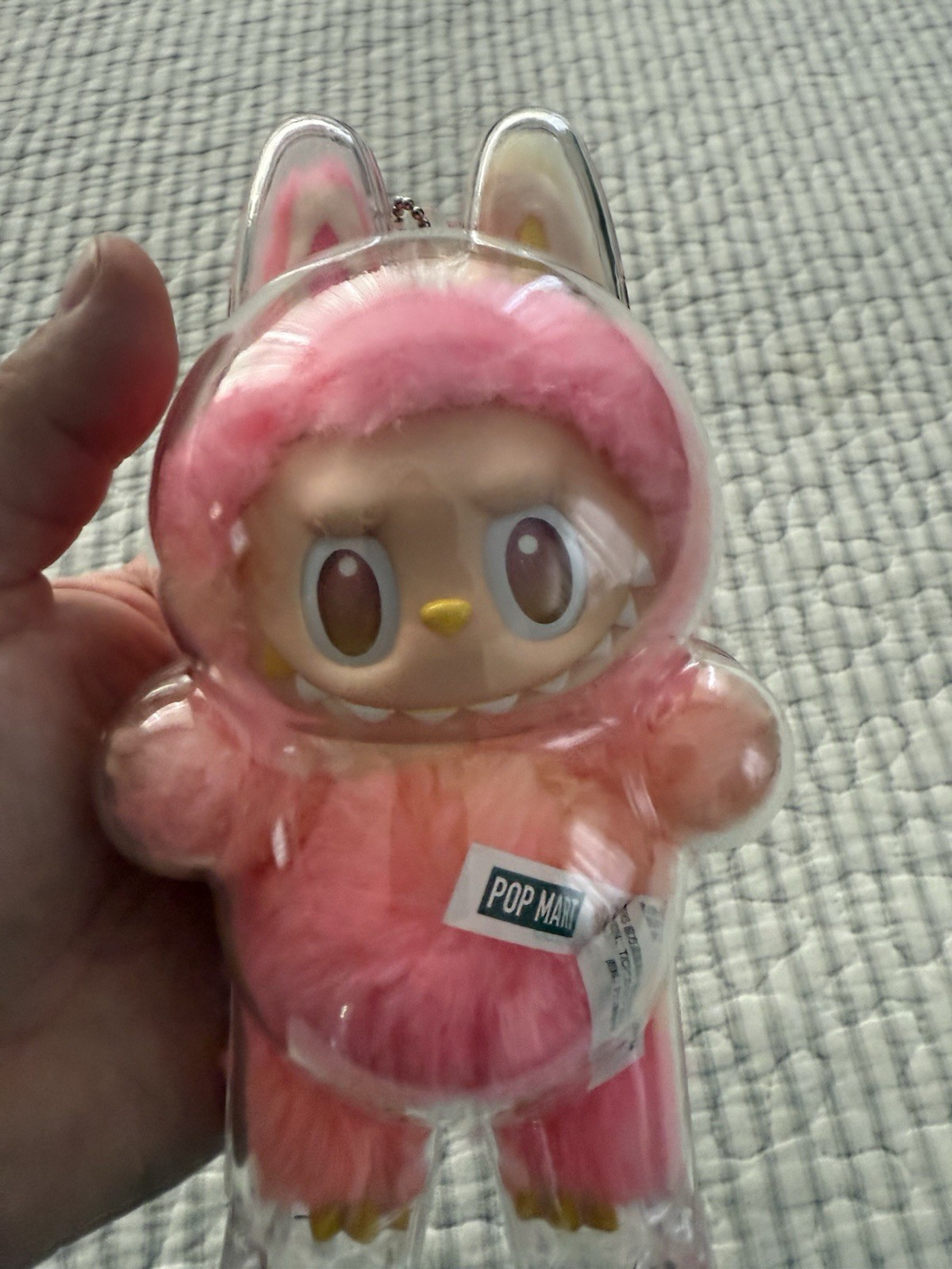 Pop MART Labubu Monsters Big Into Energy Series Vinyl Pendant Plush Loyalty