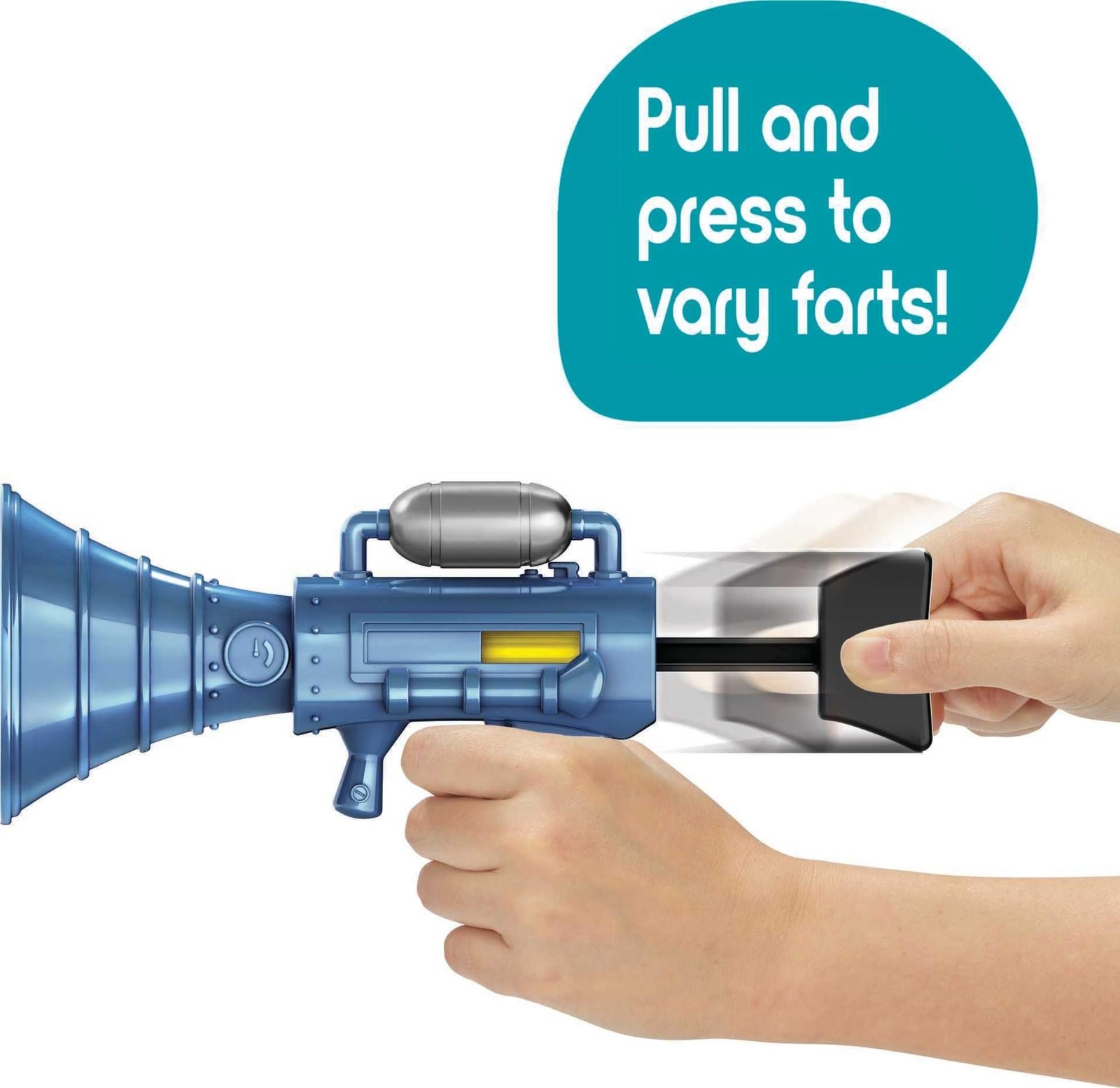 Multicolor Fart Blaster Toy Gun Tiny Toot Gag Gift for Kids Ages 4 and Up