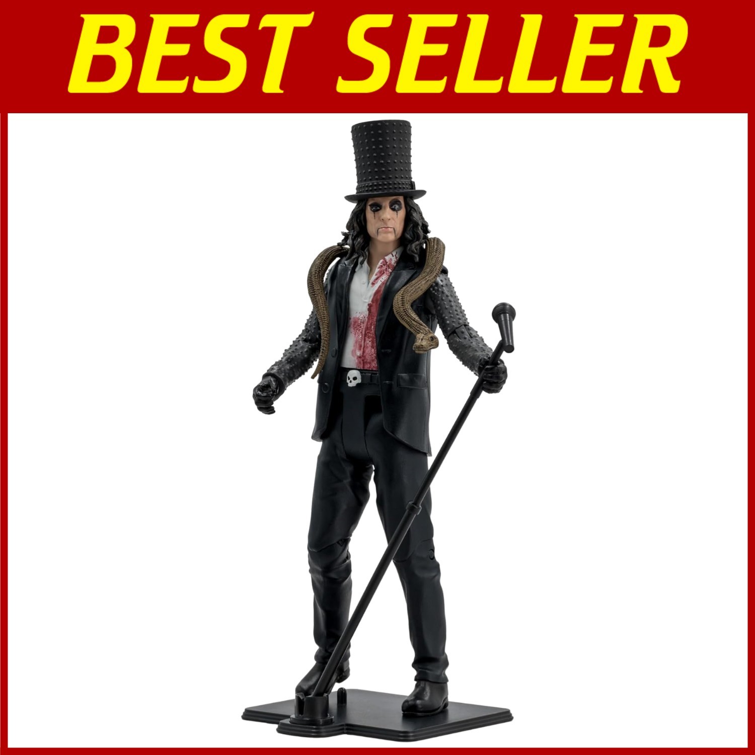 Alice Cooper 6in Action Figure – Music Maniacs Collection