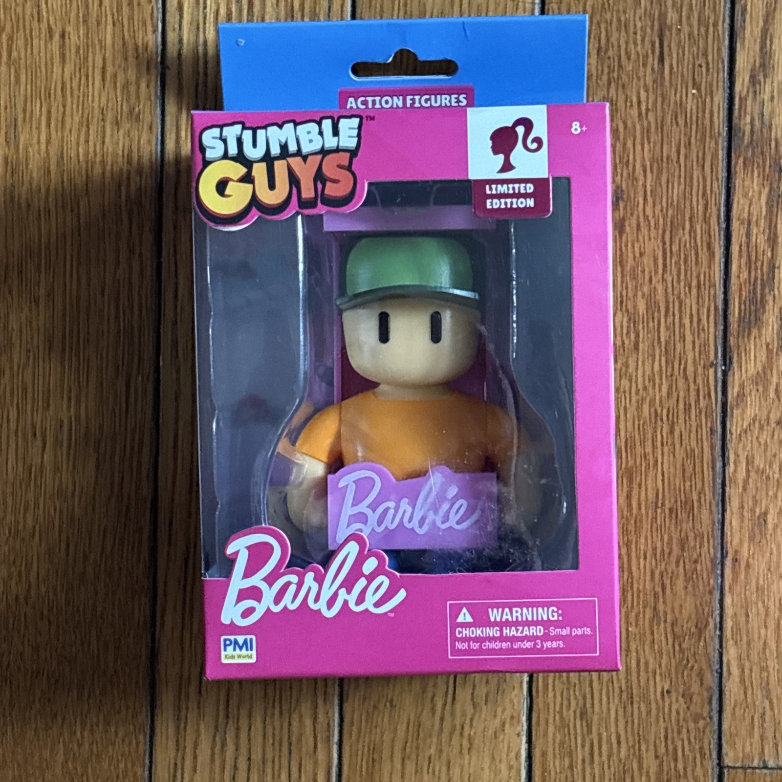 STUMBLE GUYS LEGENDARY BARBIE LIMITED EDITION BOXED 4&Prime; FAN GUY