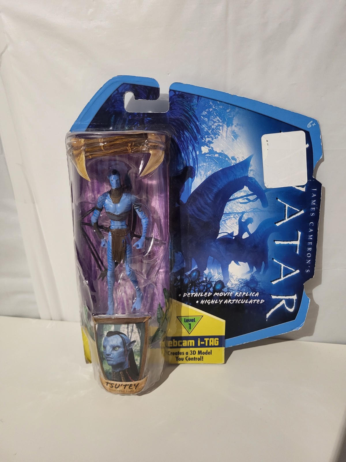 Tsu&rsquo;Tey Warrior Figure James Cameron&rsquo;s Avatar 2009 Mattel NIB 4 INCH