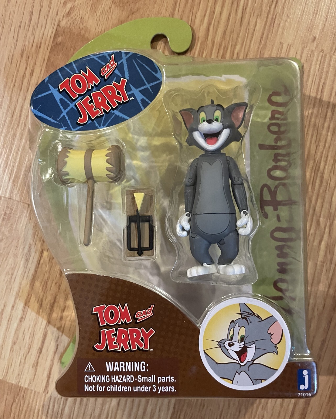 Tom w/ Hammering Action 3&Prime; ACTION FIGURE Hanna-Barbera NEW