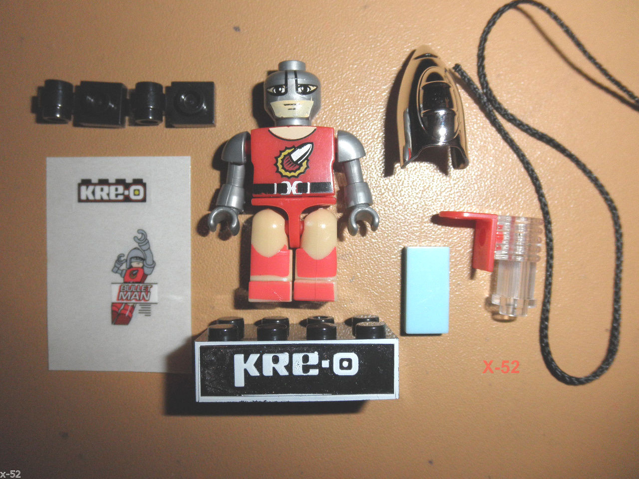 GIJOE gi joe KREO kre-o THE HUMAN BULLET figure army builder TOY trooper