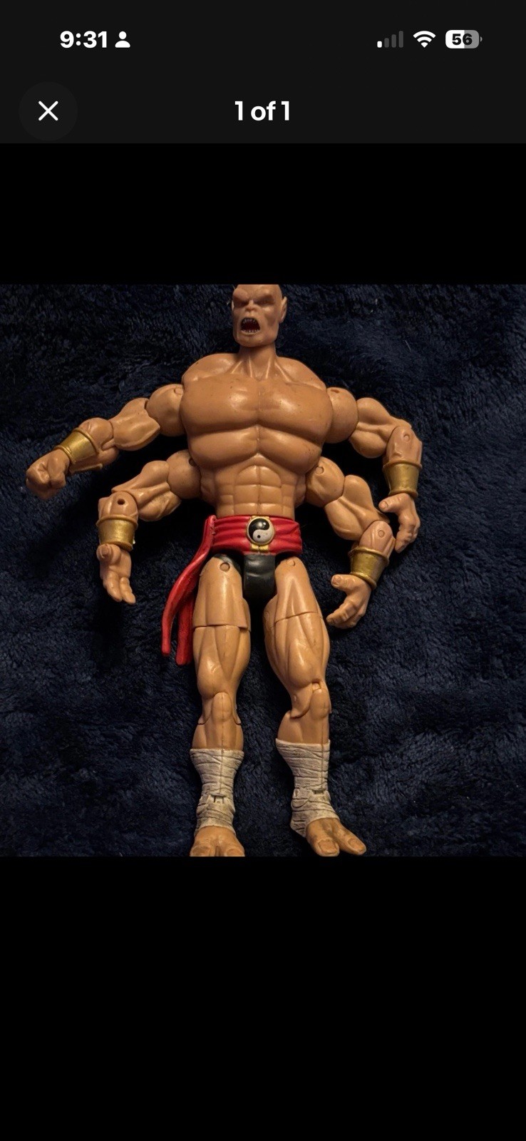 Mortal Kombat Goro Deception Action Figure 2007 SDCC Toyrocket Exclusive Jazware