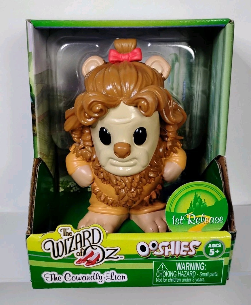 The Wizard of Oz The Cowardly Lion Ooshies Mini 4&Prime; Collectible Figure