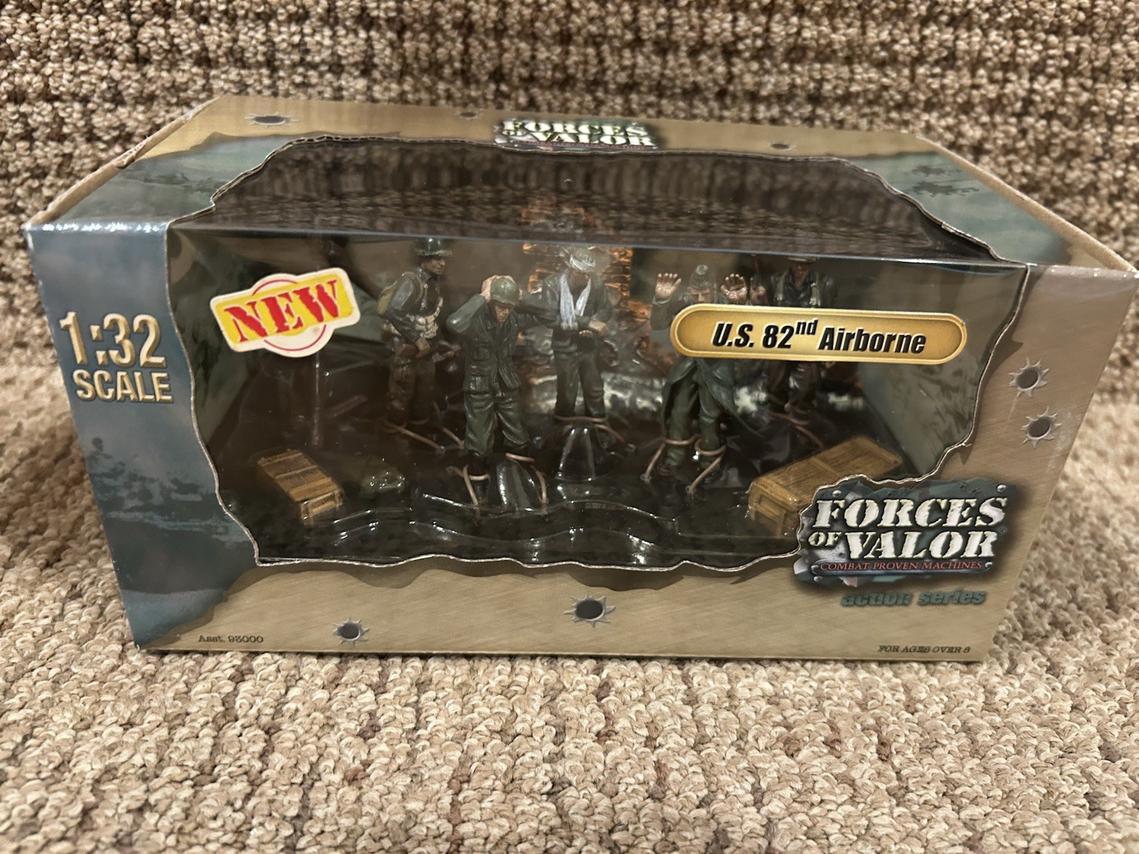 Unimax Forces of Valor U.S. 82nd Airborne Division w/German POWs, No. 93008