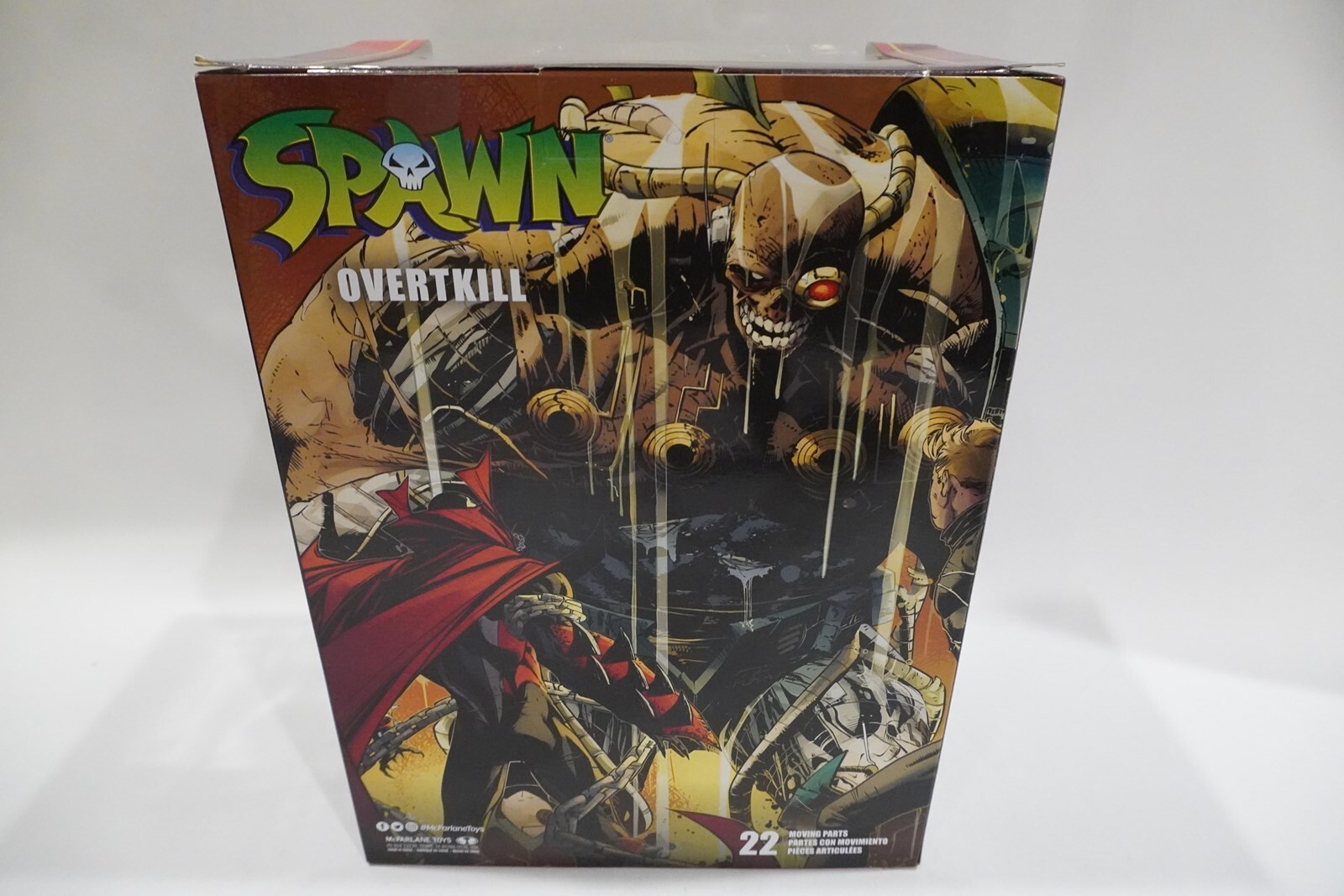 McFarlane Toys Spawn Overtkill Mega 7&Prime; Action Figure BRAND NEW SEALED c7