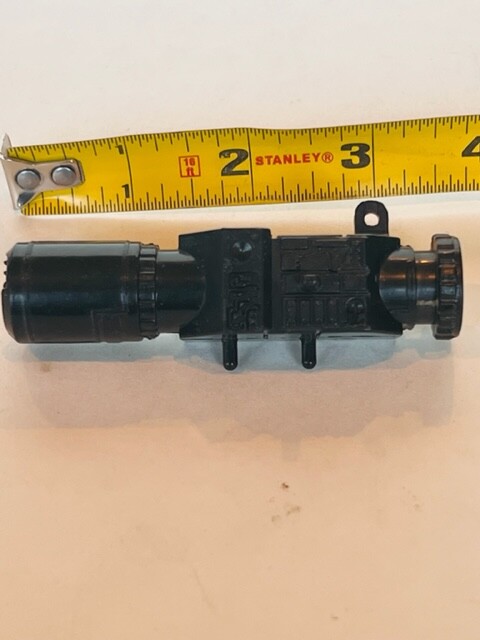 Gi Joe part accessory weapon Black Rocket launcher Hasbro vtg figure toy 1985