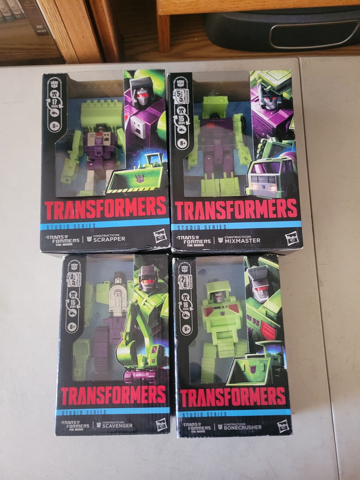 Transformers The Movie Studio Series 86 Constructicons Devastator Near Complete