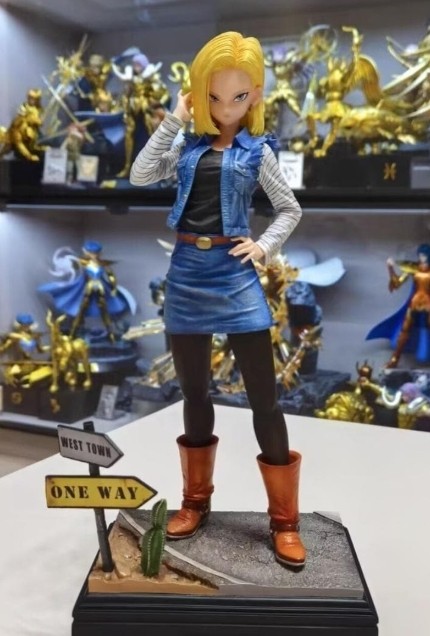 Dragon Ball Android 18 Garage Kit Figure