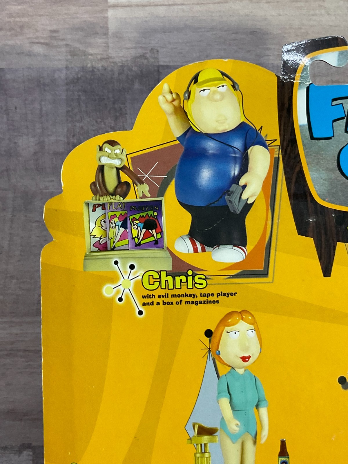 Peter Griffin Eyes Variant Series 1 (2004) FAMILY GUY Mezco SEALED KT
