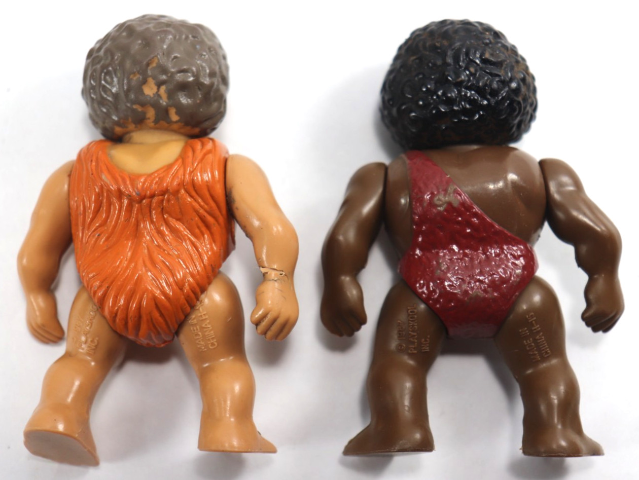 1987 Playskool Definitely Dinosaurs Vintage Action Figures RARE Cavester G9