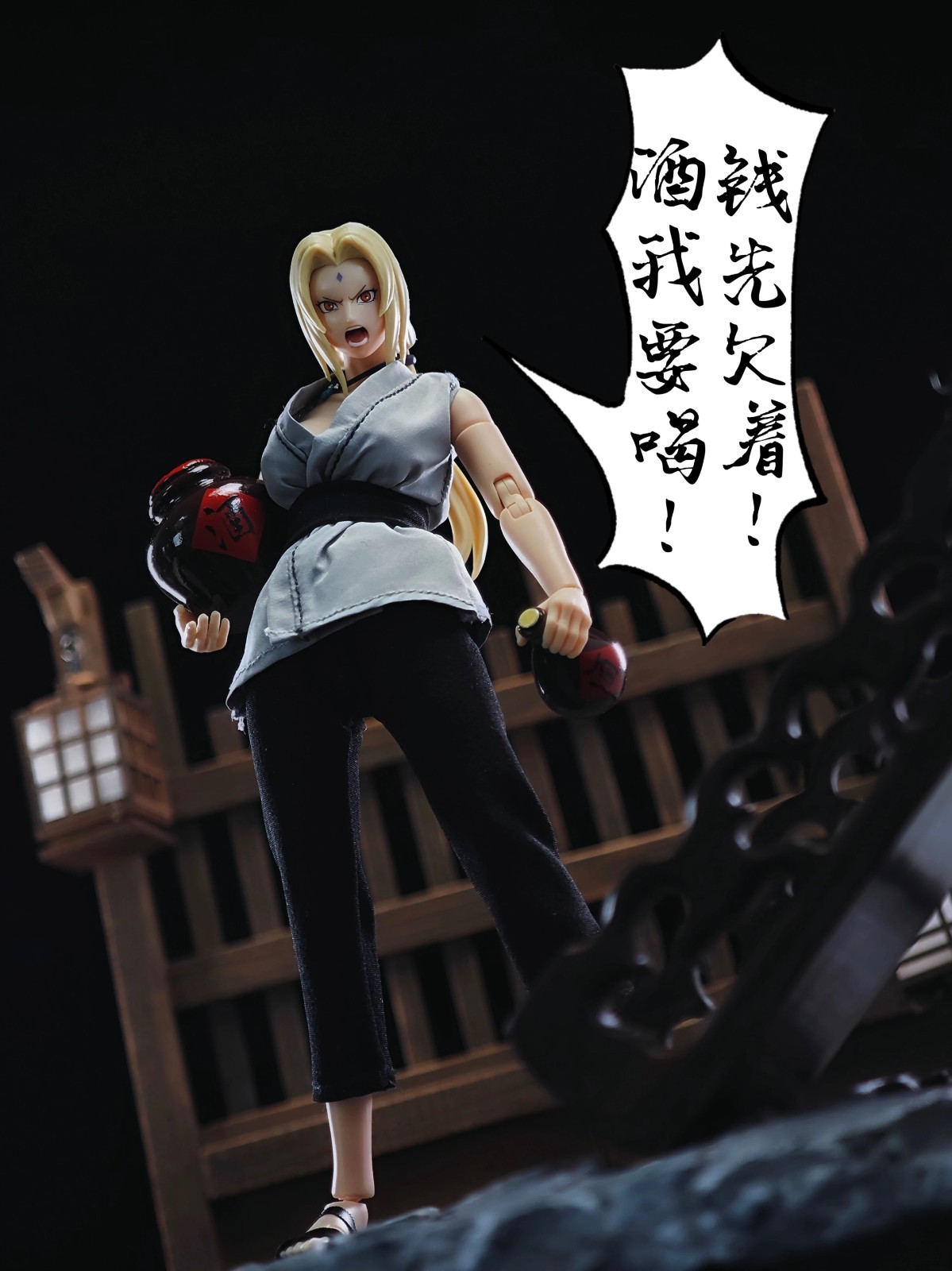 1/12 Custom Wired Cape For 6 » Crazy Action Figure Naruto Tsunade（No Figure）New