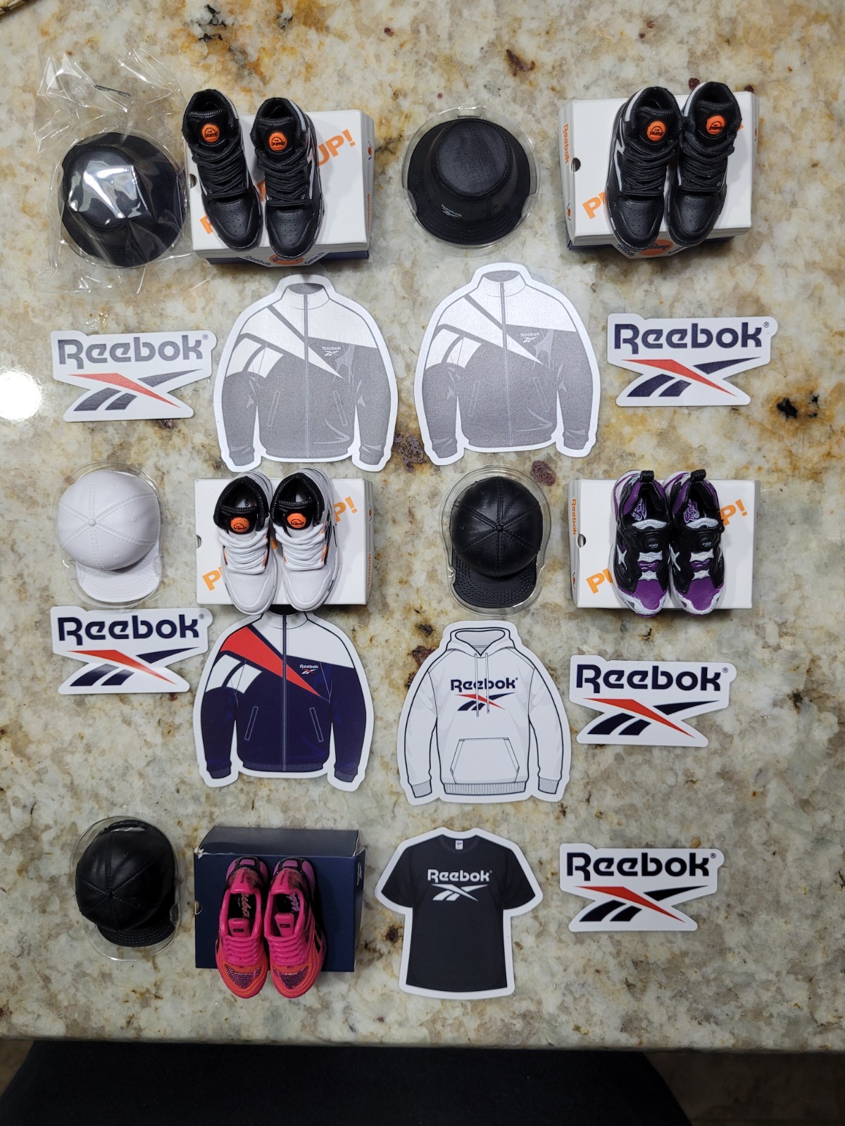 Zuru Mini Brands Sneaker Lot – 5 Pairs of Reebok Sneakers – Pumps and Sneakers