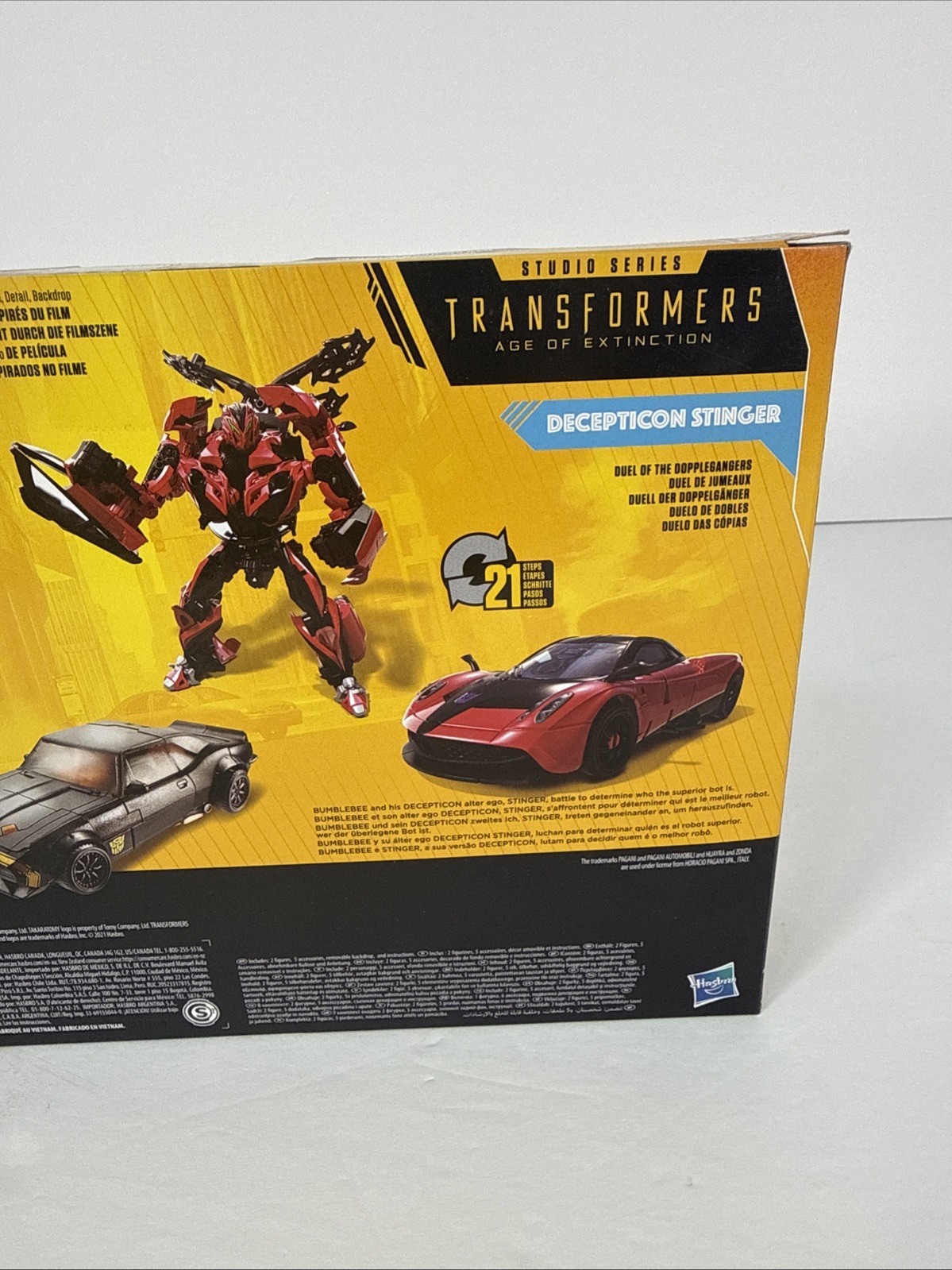 Transformers Buzzworthy Bumblebee SS 79 High Octane Bumblebee & 02 Stinger New